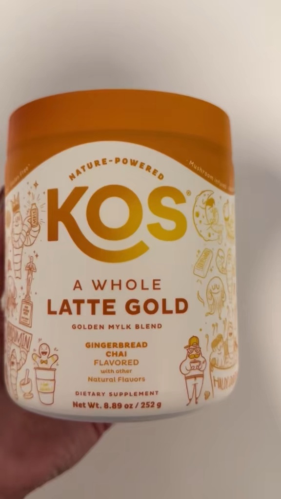 Gingerbread Chai Latte from @KOS Superfoods. I love chai lattes and this gingerbread flavor is a great way to spice up your latte and make it even more yummy! #supplements #motivation #wellness #wellnesstips #kos 

#LTKdayinmylife #LTKfitnessgoals #LTKmorningroutine