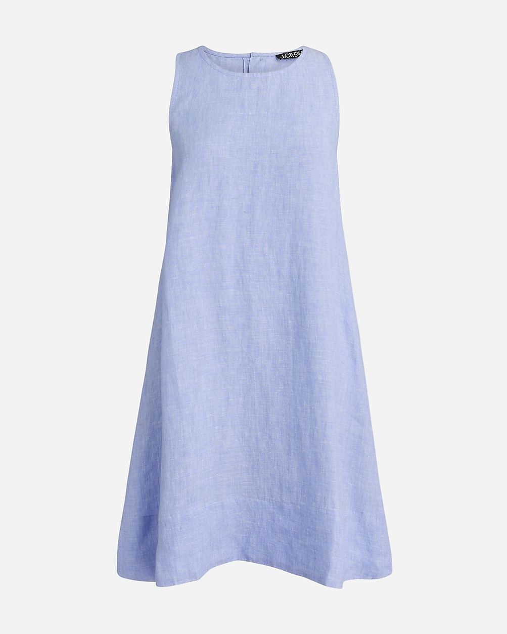 Maxine button-back dress in linen | J.Crew US