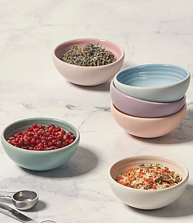 Le Creuset Stoneware Pinch Bowls Set of 6 - Multi | Dillard's