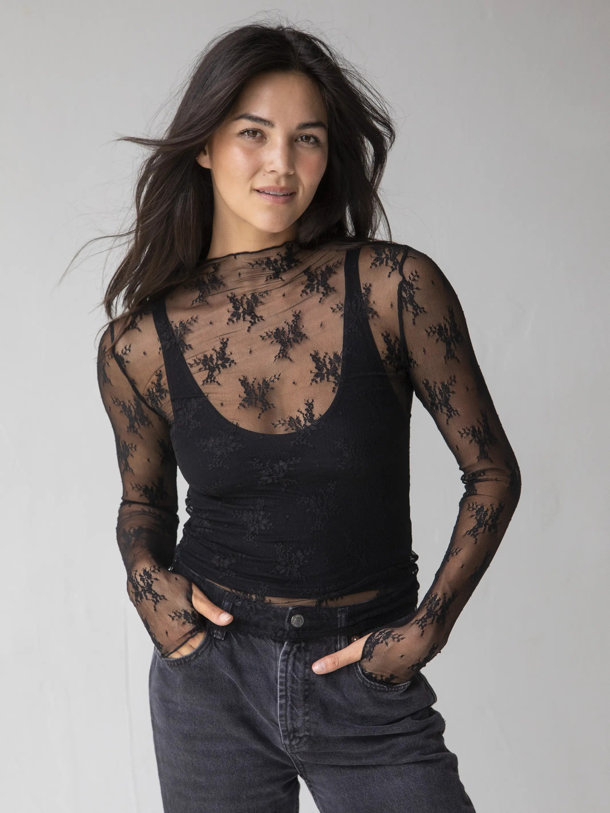 Maria Lace Layering Top | Natural Life