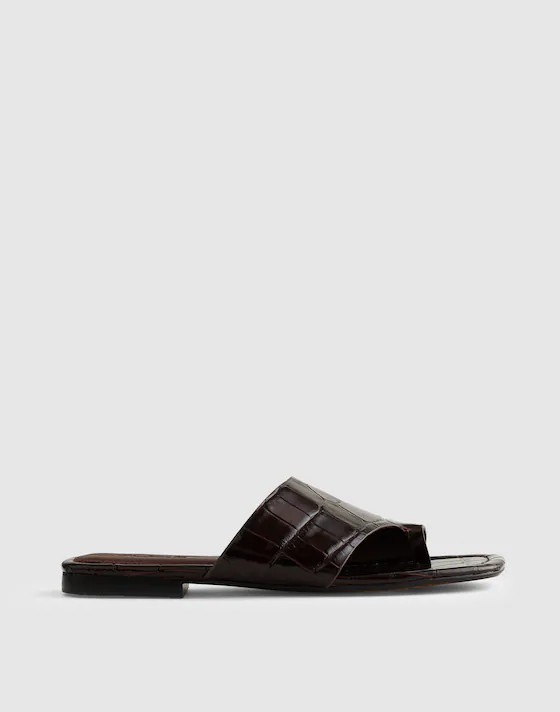 The Maycie Toe-Loop Slide | Madewell