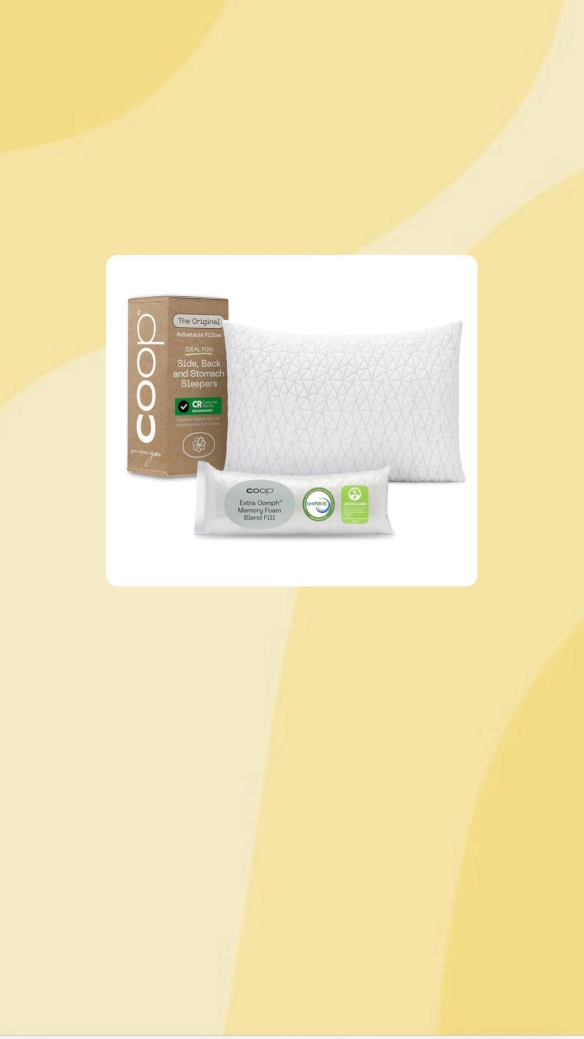 Coop Home Goods pillow
Amazon Prine
#amazonprime #primedeals
#pillow

#LTKHome #LTKSaleAlert