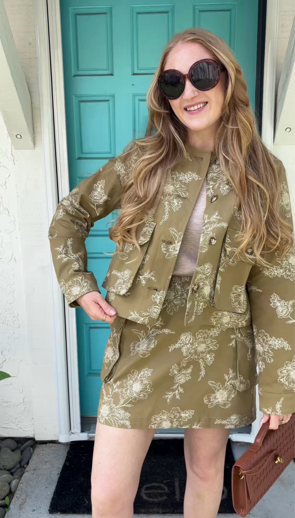 Cutest spring two piece cargo set from target in green floral print 💚

Spring outfits, target haul, spring haul, two piece set, matching set, target matching set, floral set, floral cargo skirt, floral barn jacket, band jacket, target spring finds, floral skirt, floral jacket, mesh sandals, basket weave sandals, east west bag, long clutch, spring ootd, spring outfit, spring style inspo

#LTKStyleTip #LTKFindsUnder100 #LTKFindsUnder50