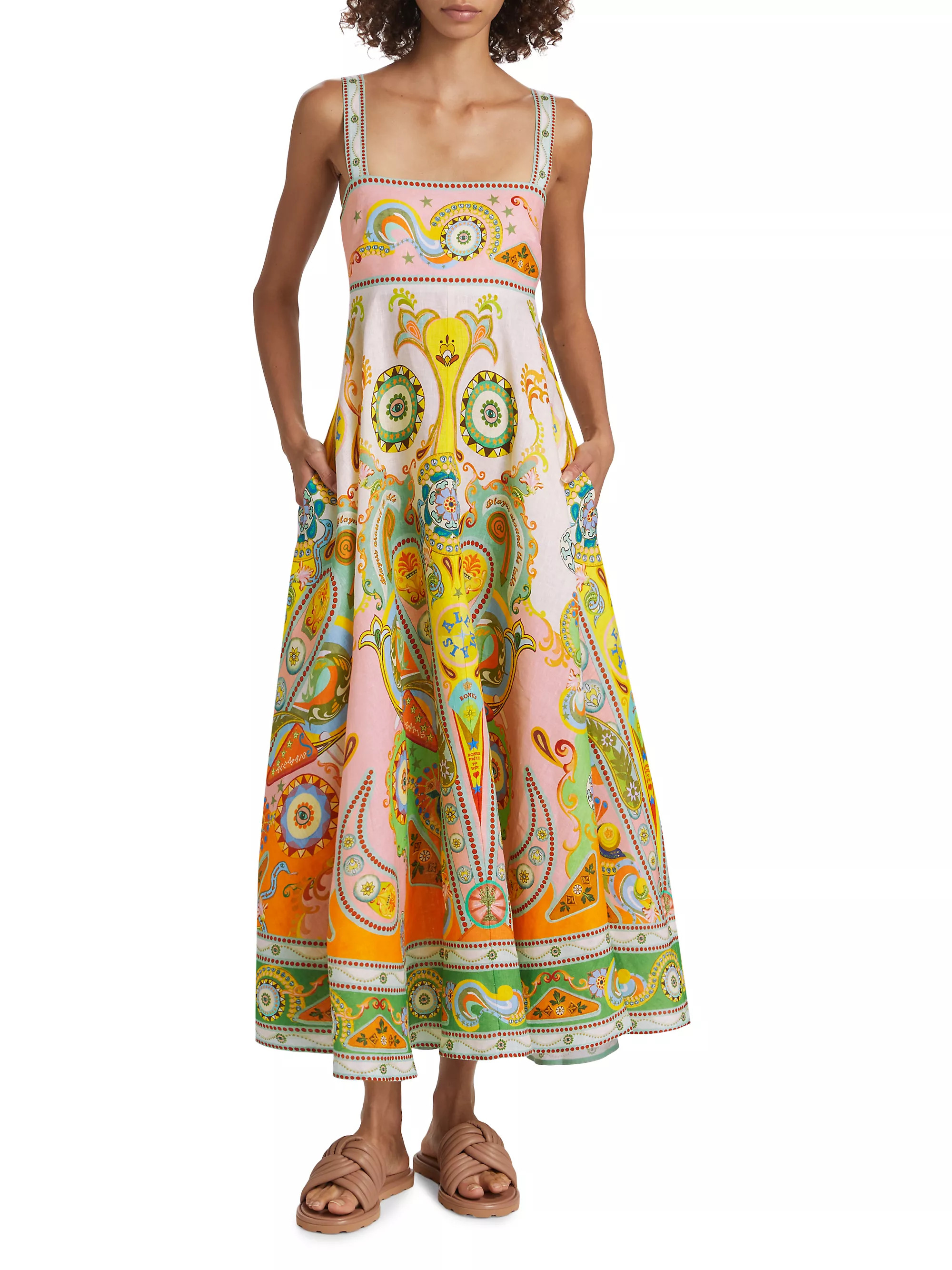 Players Pinball Midi Sundress | Saks Fifth Avenue