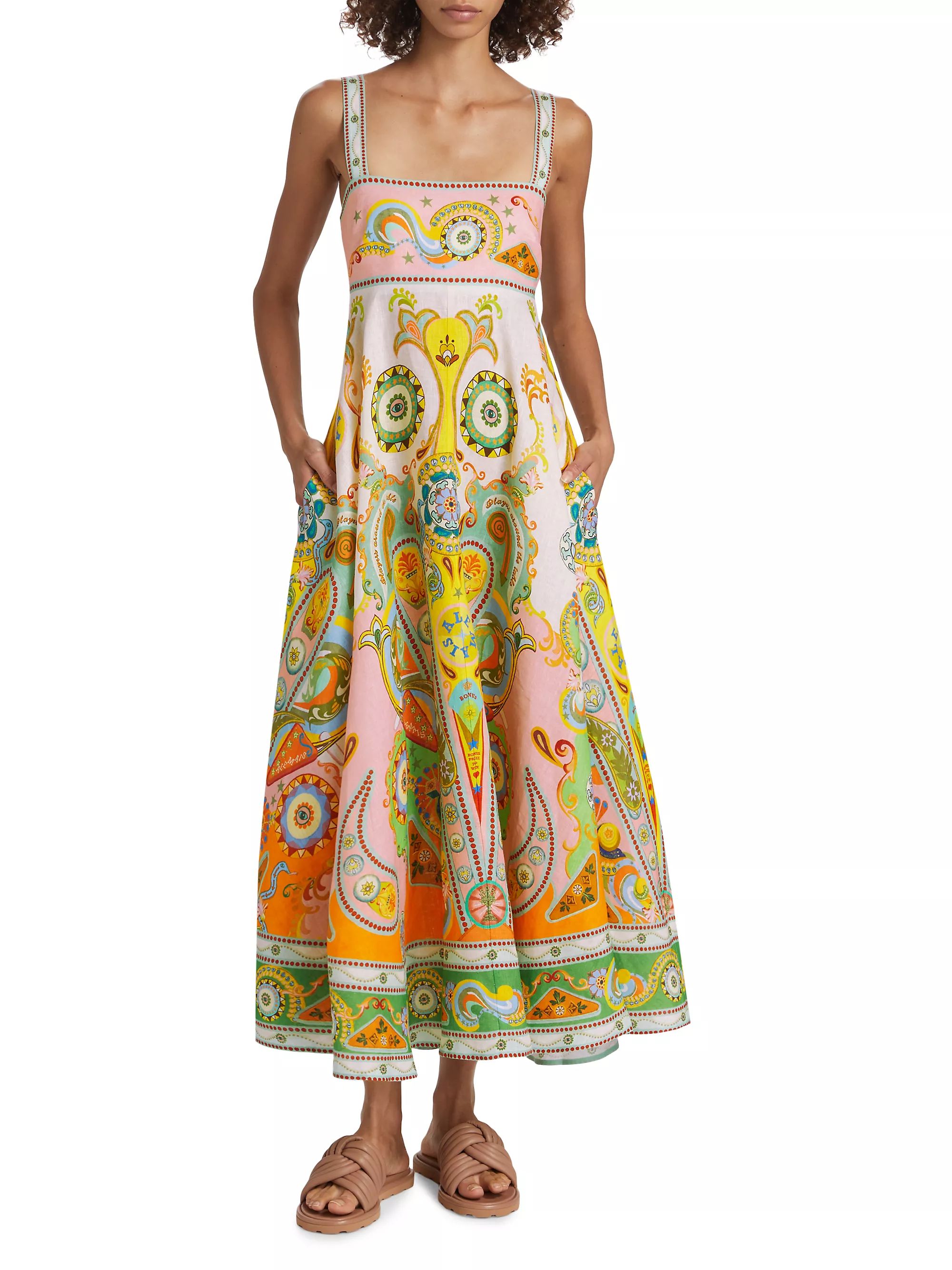 Players Pinball Midi Sundress | Saks Fifth Avenue