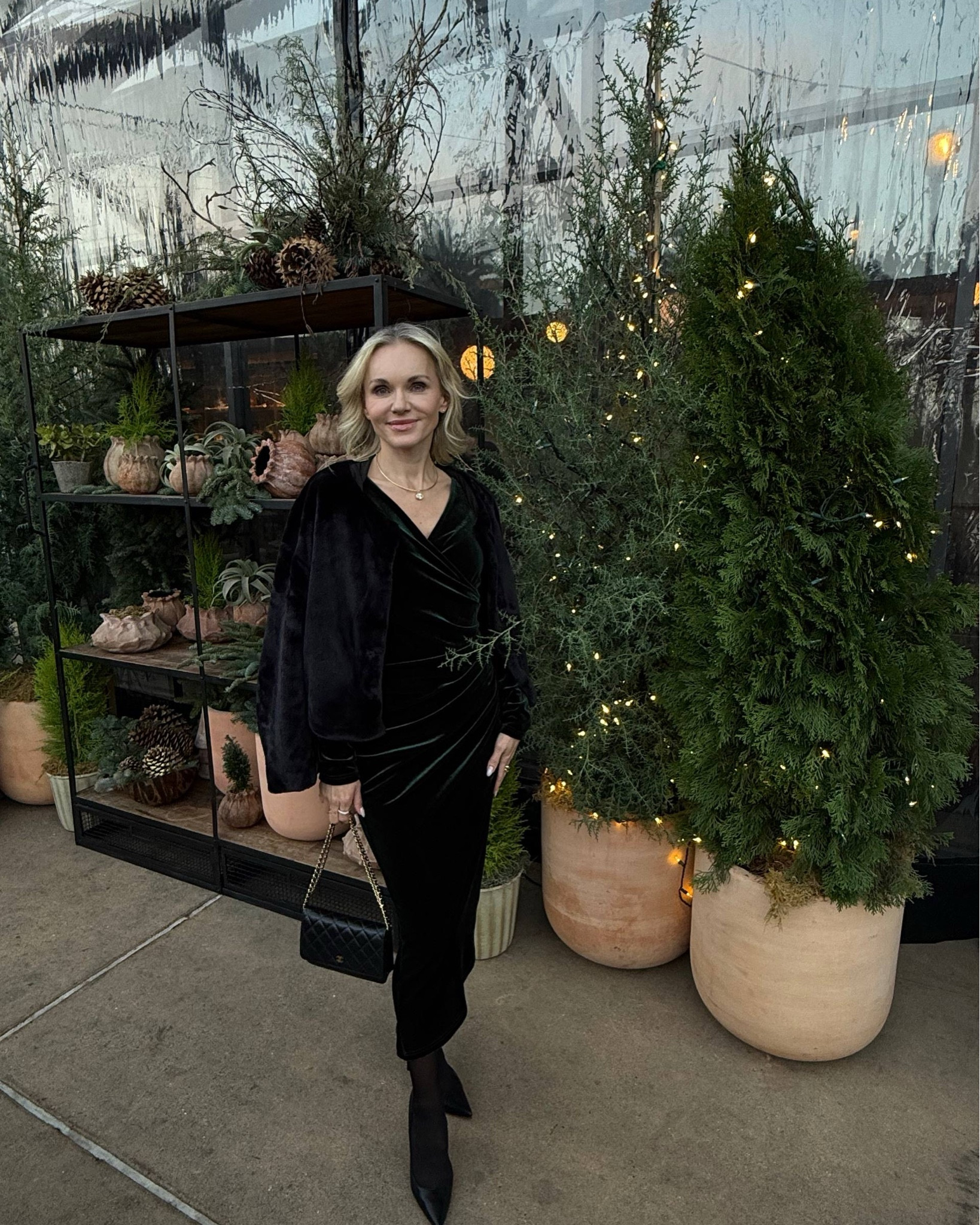 Coziest holiday night out in San Francisco ✨🌿
Sharing my full winter look from our visit to the Winter Greenhouse at 1 Hotel San Francisco — the dreamiest spot for girls’ nights, date nights, and festive holiday plans. Think twinkling lights, mulled wine, and the prettiest views of the Bay Bridge. ❄️🥂

Shop my outfit + accessories below 🤍👇
Perfect for holiday dinners, winter events, and city nights out.

#HolidayStyle #WinterOutfitInspo #SanFranciscoStyle #LTKHoliday #WinterFashion #DateNightOutfit #GirlsNightStyle #ChicWinterLooks #QuietLuxuryVibes #BayAreaStyle #LTKFinds #LTKUnder100 #LTKMomStyle #OutfitInspo2025

#LTKHoliday #LTKSeasonal #LTKU