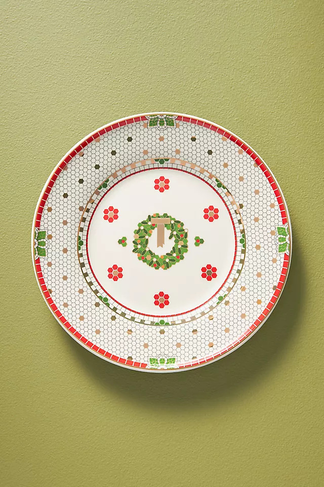 Festive Bistro Tile Dessert Plate | Anthropologie (US)