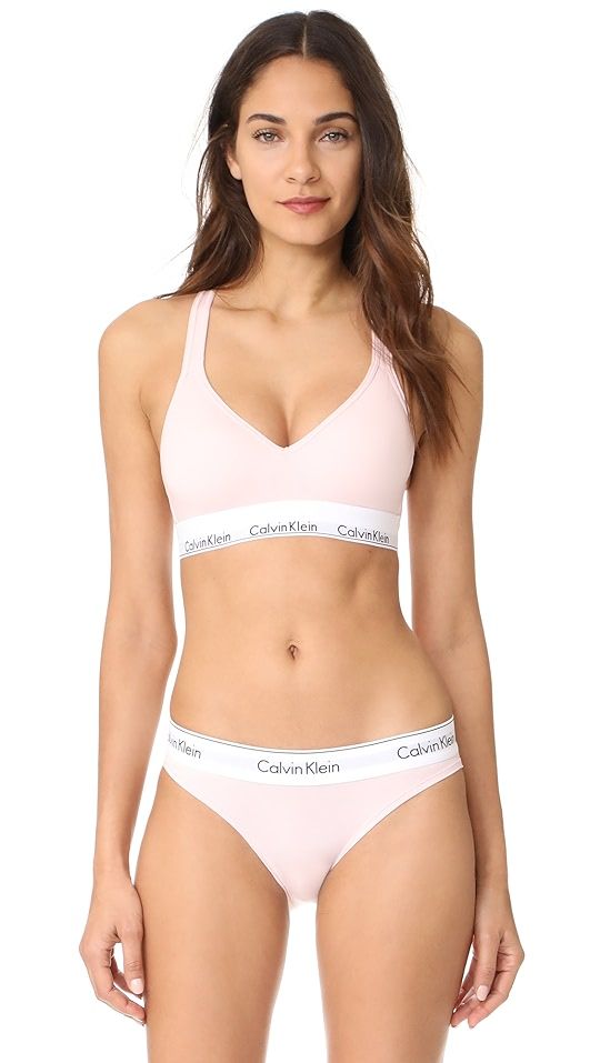 Calvin Klein Underwear Modern Cotton Lightly Lined Bralette | SHOPBOP | Shopbop