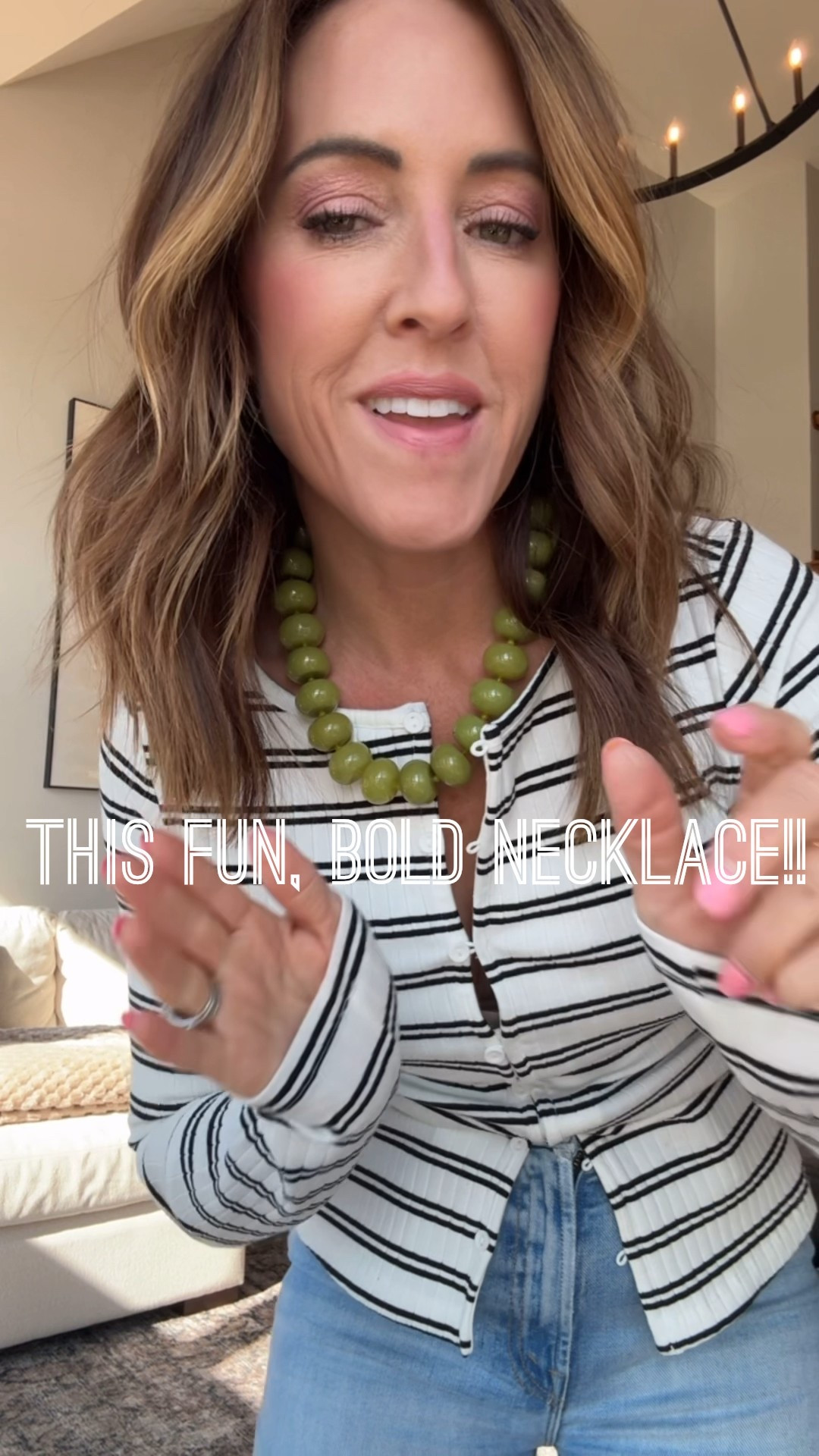 SO many fun color options 
LOVE this necklace 
Spring & Summer accessories 

#LTKOver40 #LTKootd #LTKgrwm