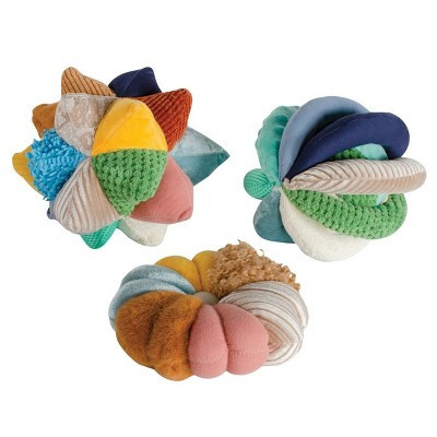 Kaplan Early Learning Poofs and Points Plush Balls - Set of 3 | Target