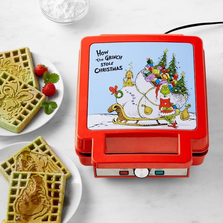 The Grinch™ Deluxe Waffler | Williams-Sonoma