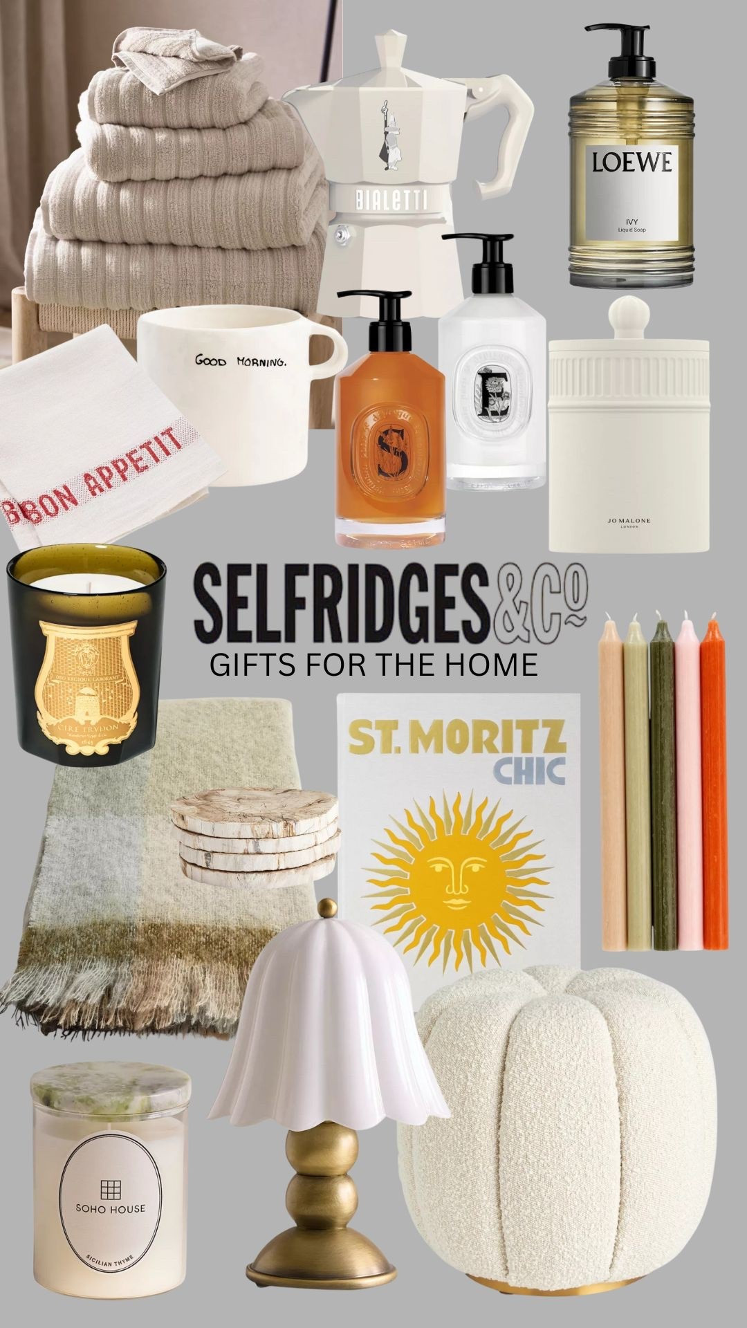 Selfridges Gift Guide For The Home #LTKxSelfridges 

#LTKfestive #LTKgiftguide
