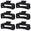 4 Inch Big Hair Claw Clips 6 Pcs Large Claw for Thick Hair Square Hair Clips for Women Rectangle ... | Amazon (US)