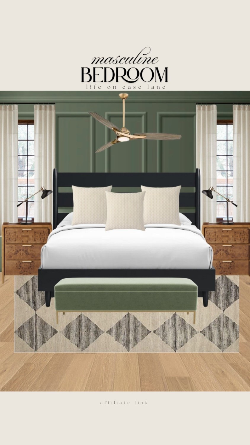 Primary bedroom furniture, master bedroom, guest bedroom, traditional bedroom, transitional bedroom, nightstand, upholstered bed, area rug, bedroom bench, bedroom chandelier, lamp, bedroom lamp, neutral bedroom, curtains, neutral curtains, triple pleat pinch curtains, affordable furniture, good quality furniture, wayfair, Loloi, boy bedroom, son bedroom 

#LTKHome #LTKSaleAlert #LTKFamily