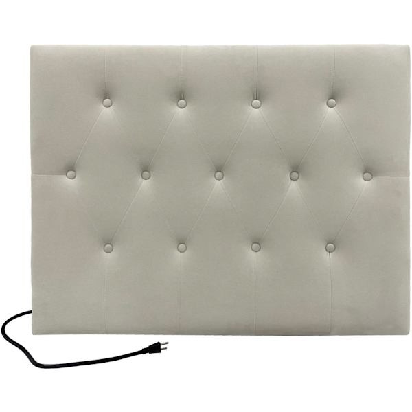 Paige Dorm Headboard, Cream | At Home