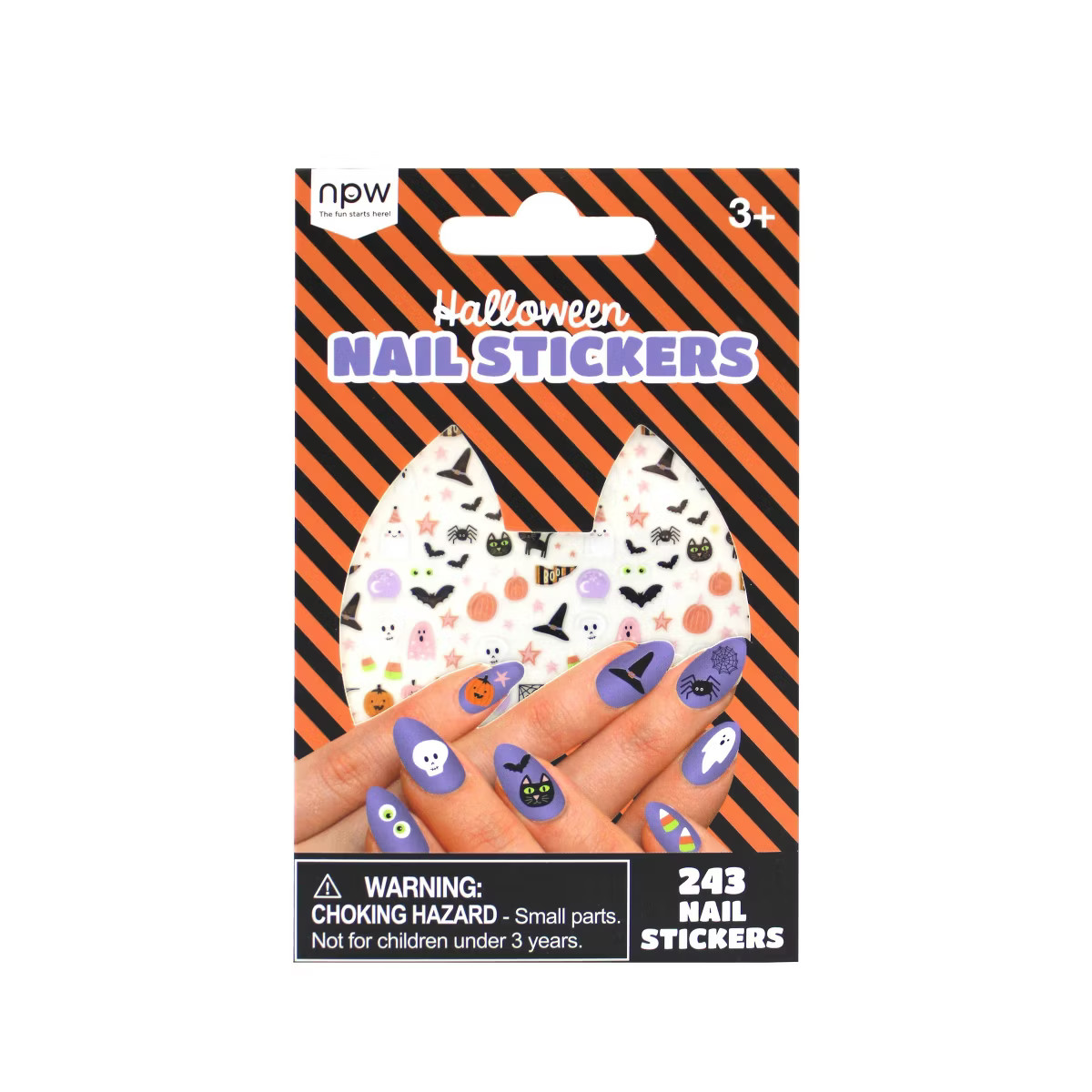 NPW 243ct Halloween Nail Stickers | Target