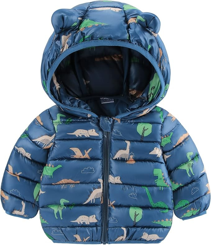 Newborn baby boy girl jacket winter clothes sweater outfit toddler puffer coat | Amazon (US)