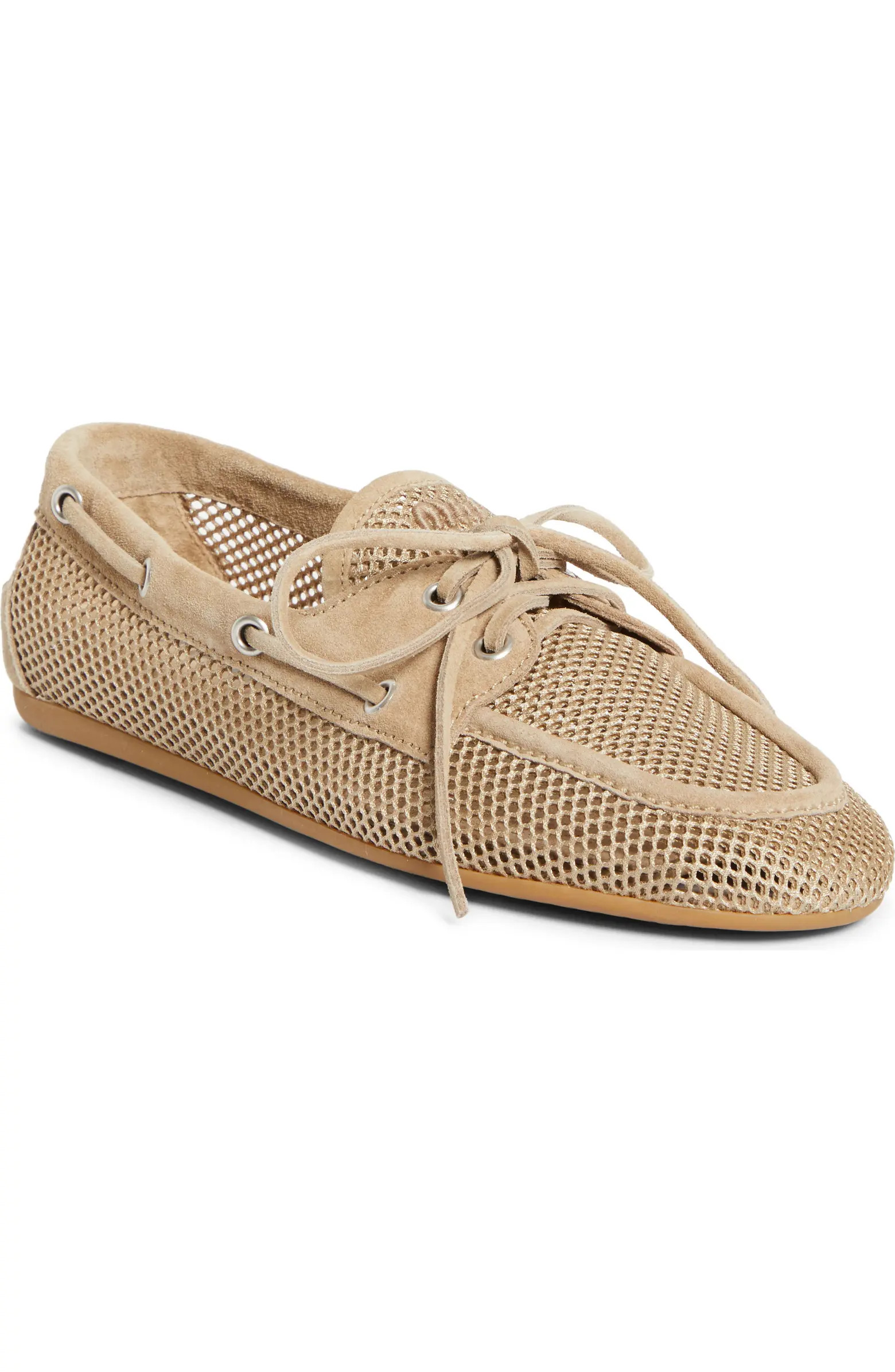 Mesh Boat Shoe (Women) | Nordstrom