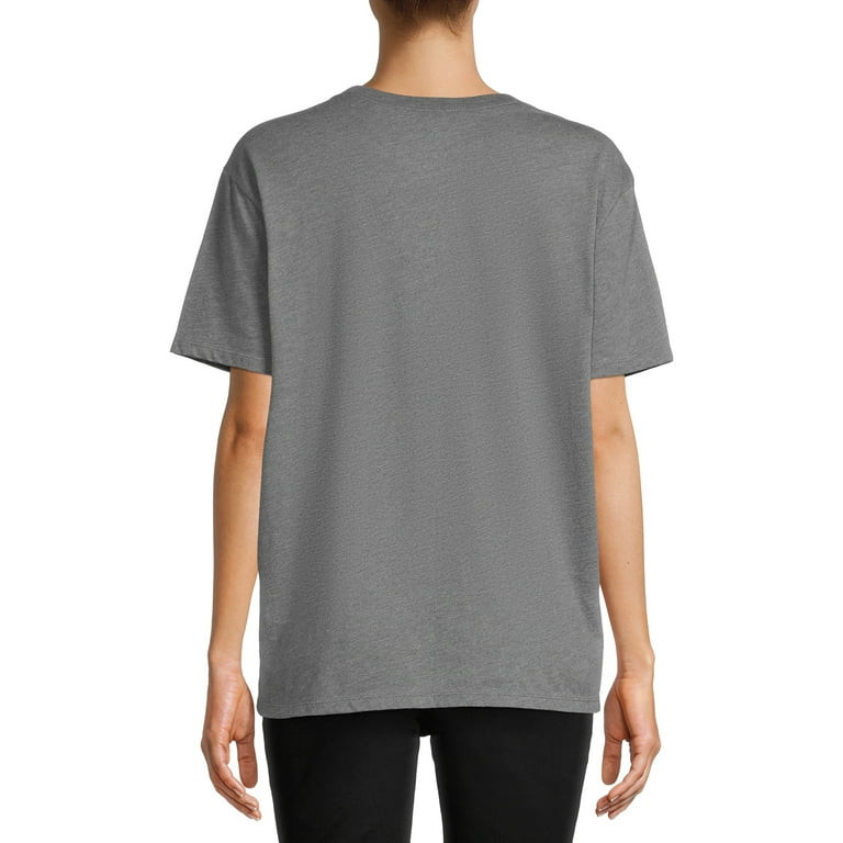 Time And Tru Women's Graphic Tee with Short Sleeves | Walmart (US)