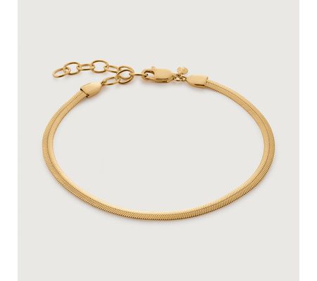 Snake Chain Bracelet | Monica Vinader (US)