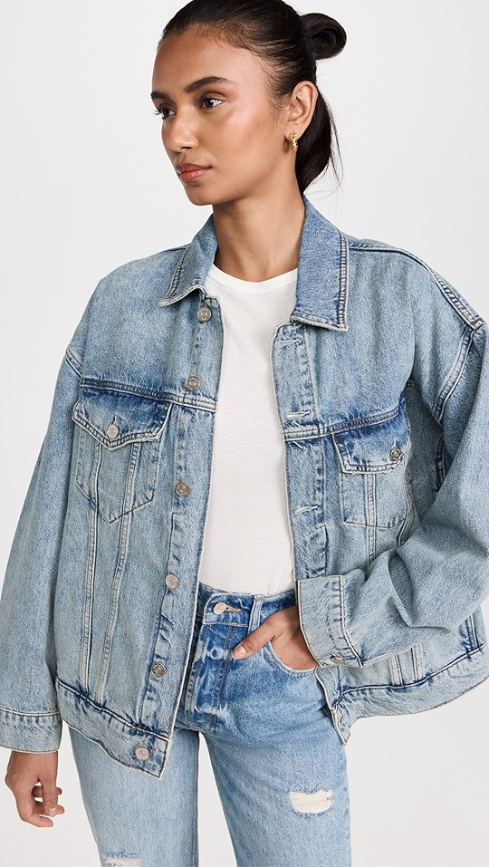 Simone Oversized Denim Jacket | Shopbop