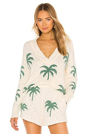 Boardwalk Shorts in Palm Tree Knit | Revolve Clothing (Global)