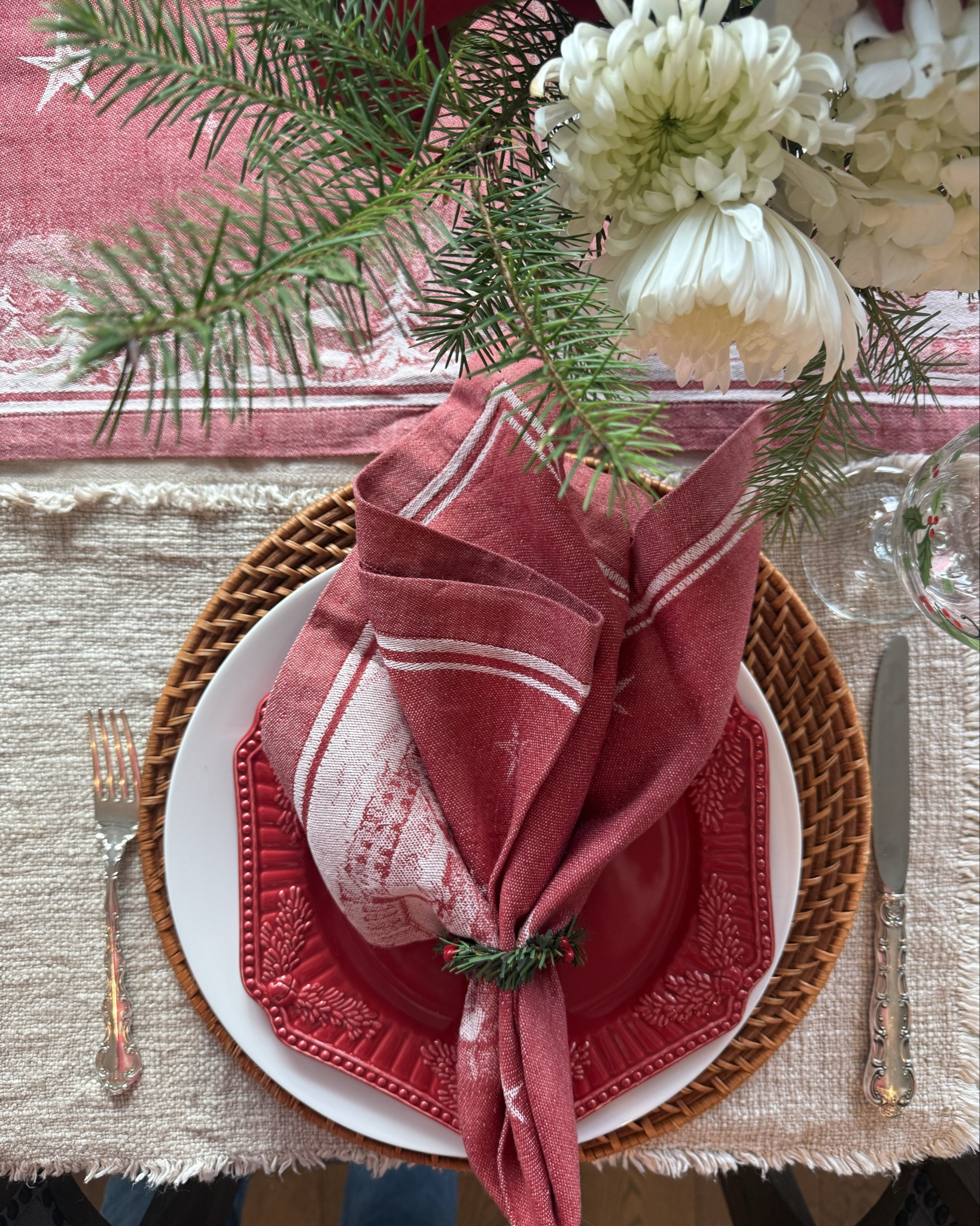 Some holiday pieces are worth keeping forever.
This ’Twas the Night Before Christmas jacquard runner and napkins are an older Williams Sonoma design, but I’ve rounded up similar berry and champagne options that feel just as festive for today’s table.

#LTKfoodie #LTKSeasonal #LTKHoliday