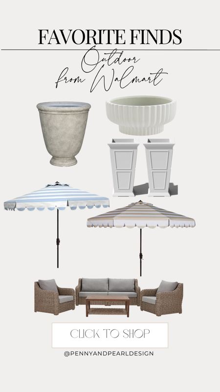 The best and most affordable outdoor finds from Walmart to kick off Spring and patio season☀️

Shop our favorites and follow @pennyandpearldesign for more home style 



#LTKhome #LTKSpringSale #LTKSeasonal