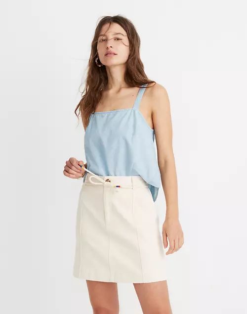 Capital A-Line Mini Skirt | Madewell