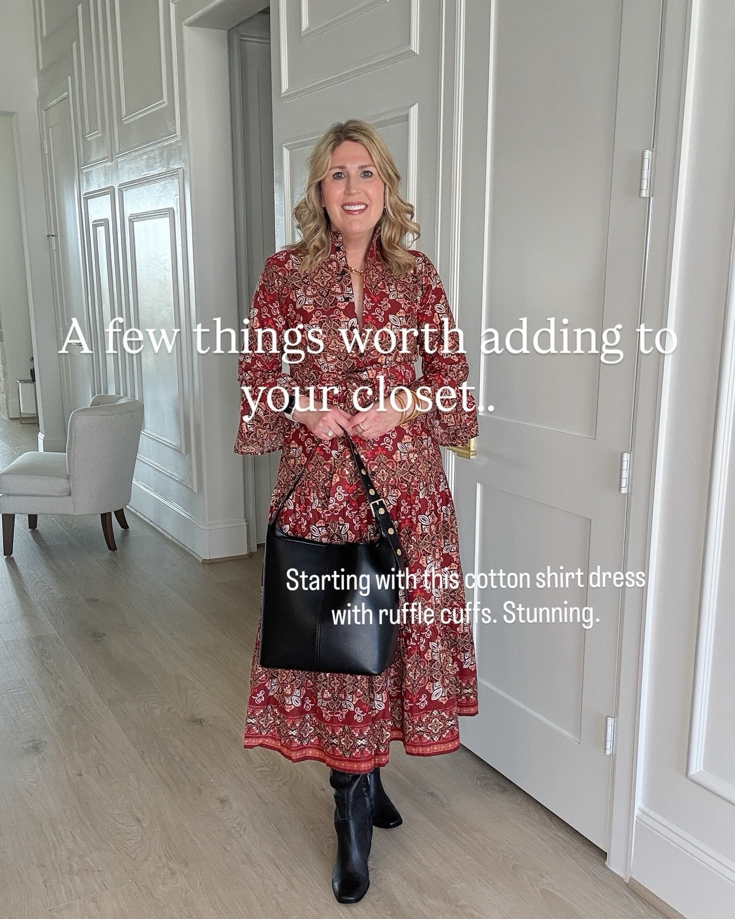 The chicest new finds that feel classic, not trendy—aka worth adding to your closet. ✨

I’m all about pieces that stand the test of time, and these new arrivals check every box: effortless, elevated, and endlessly wearable. From timeless New Balance sneakers to the perfect shirtdress, each one adds a modern touch without ever feeling “too much.”

This is how I refresh my wardrobe—without starting over.

➡️ Swipe through to see the pieces I’m loving right now. 
#LTKItBag #LTKShoeCrush #LTKParties #LTKStyleTip #LTKootd #LTKHoliday #LTKOver40

#LTKSaleAlert #LTKSeasonal #LTKWorkwear

#LTKGiftGuide