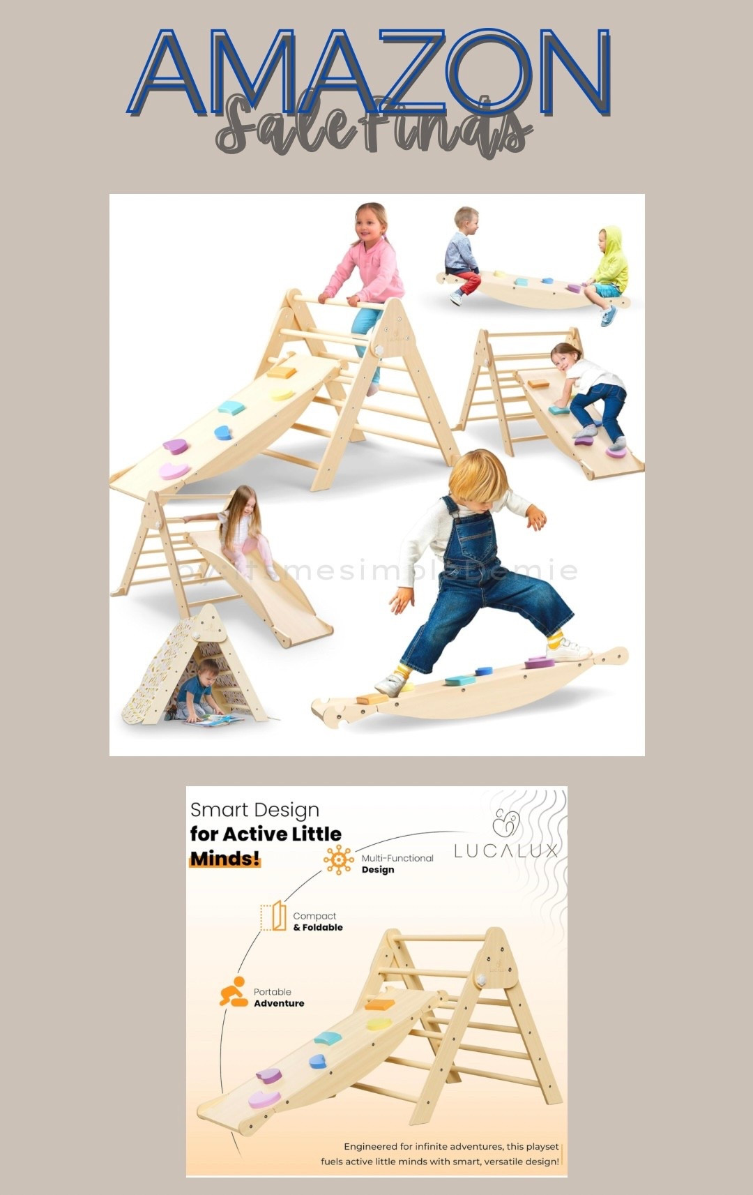 Too hot to go outside? Try this Indoor climbing playground. It’s currently on sale!!!!

I just bought one for my daughter. 🤭

Price is good can’t pass it. 😅

#LTKKids #LTKHome #LTKSaleAlert