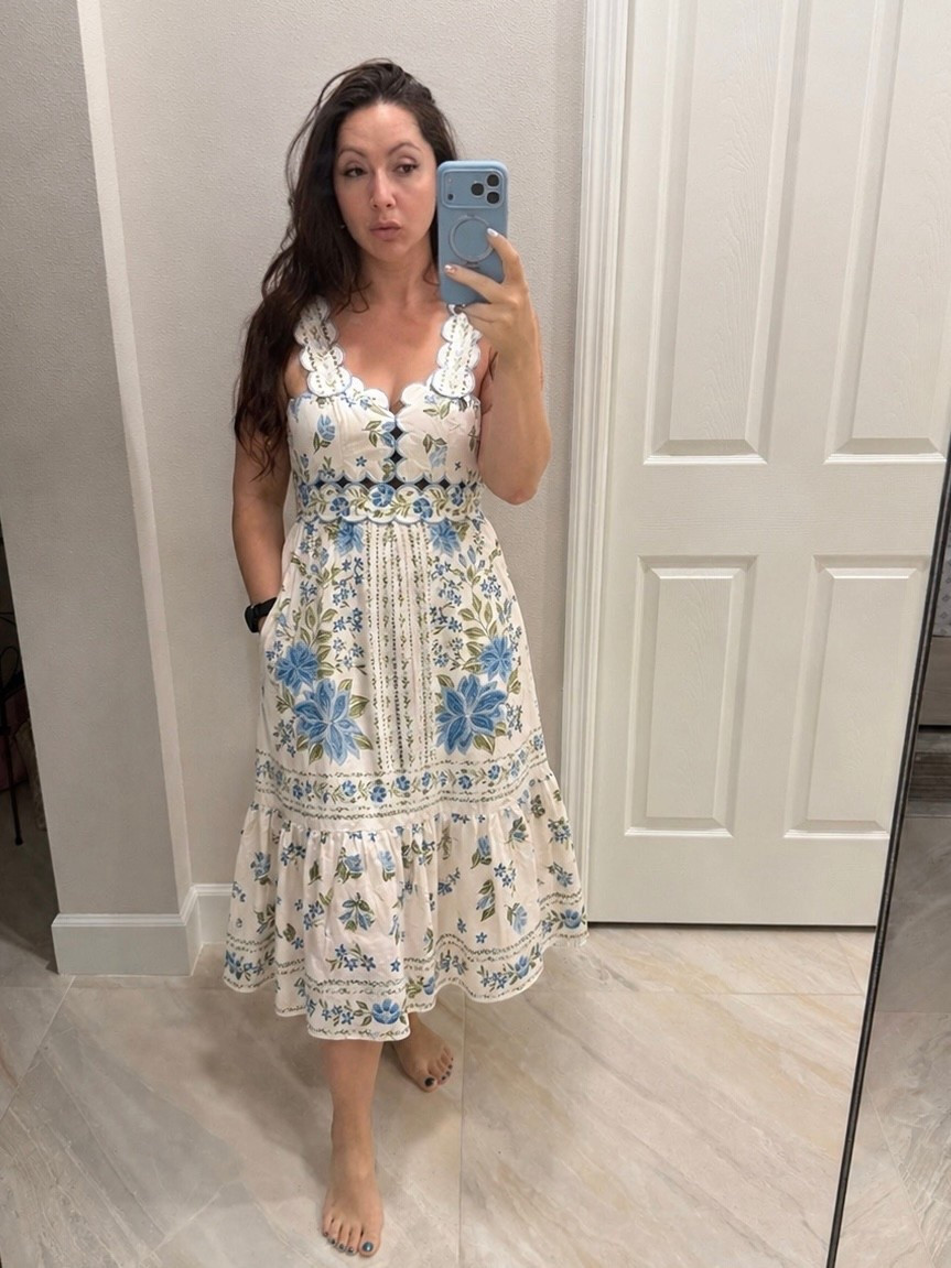 Even prettier in real life! This Anthropologies dress is a show stopper!

#LTKSeasonal #LTKOver40 #LTKMidsize