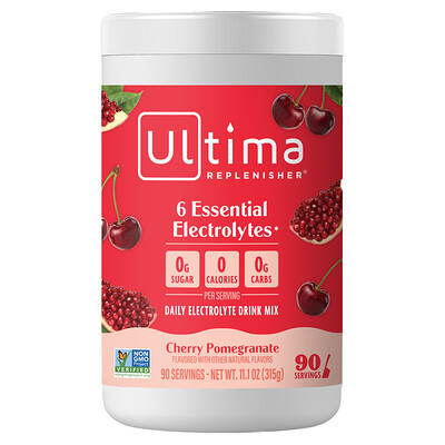 Ultima Replenisher, Electrolyte Mix, Cherry Pomegranate, 11 oz (306 g) | iHerb