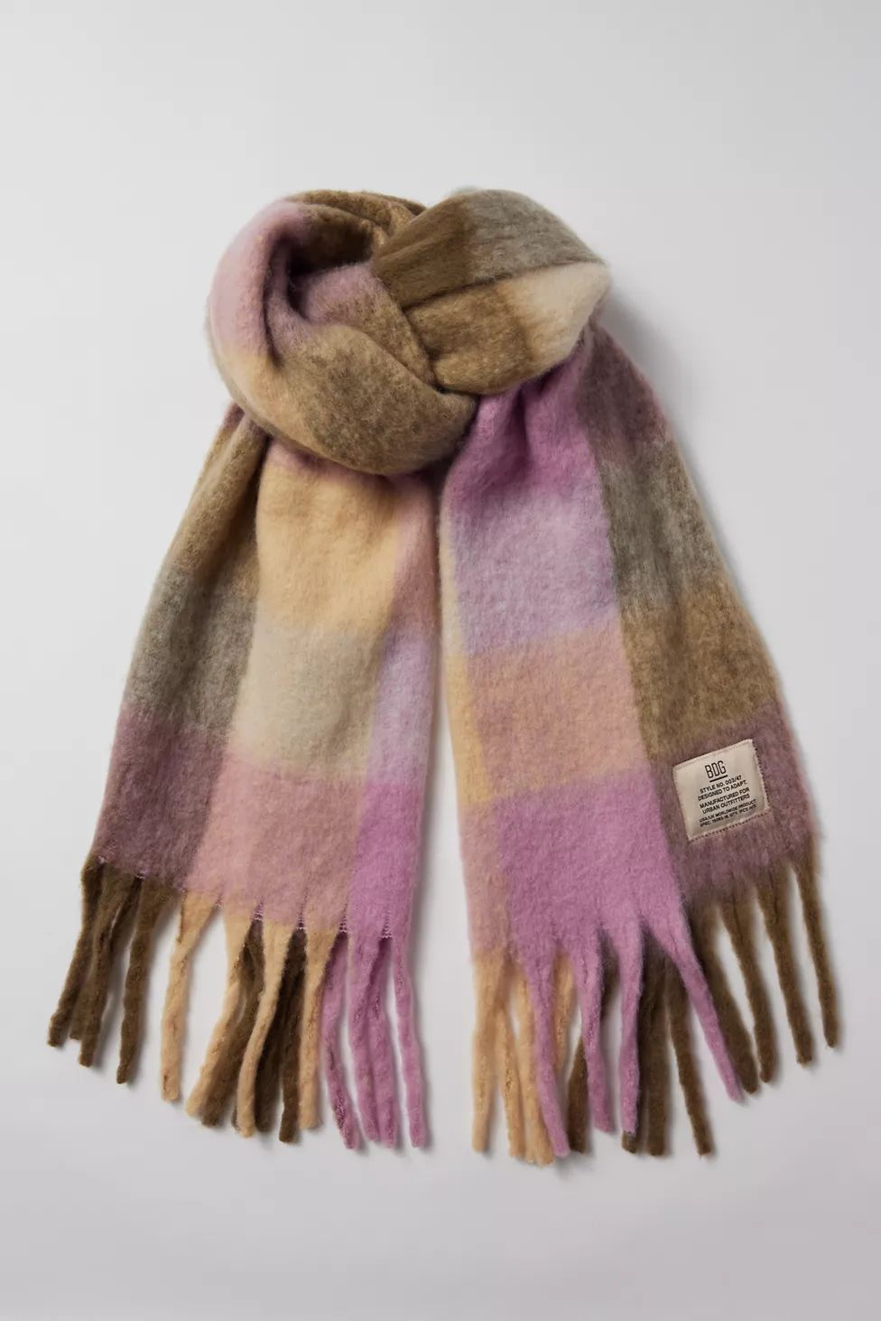 UO Plaid Scarf | Urban Outfitters (US and RoW)