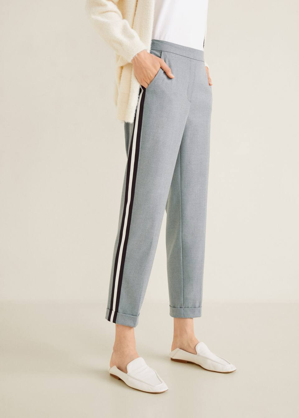 Straight trousers - Women | MANGO (US)