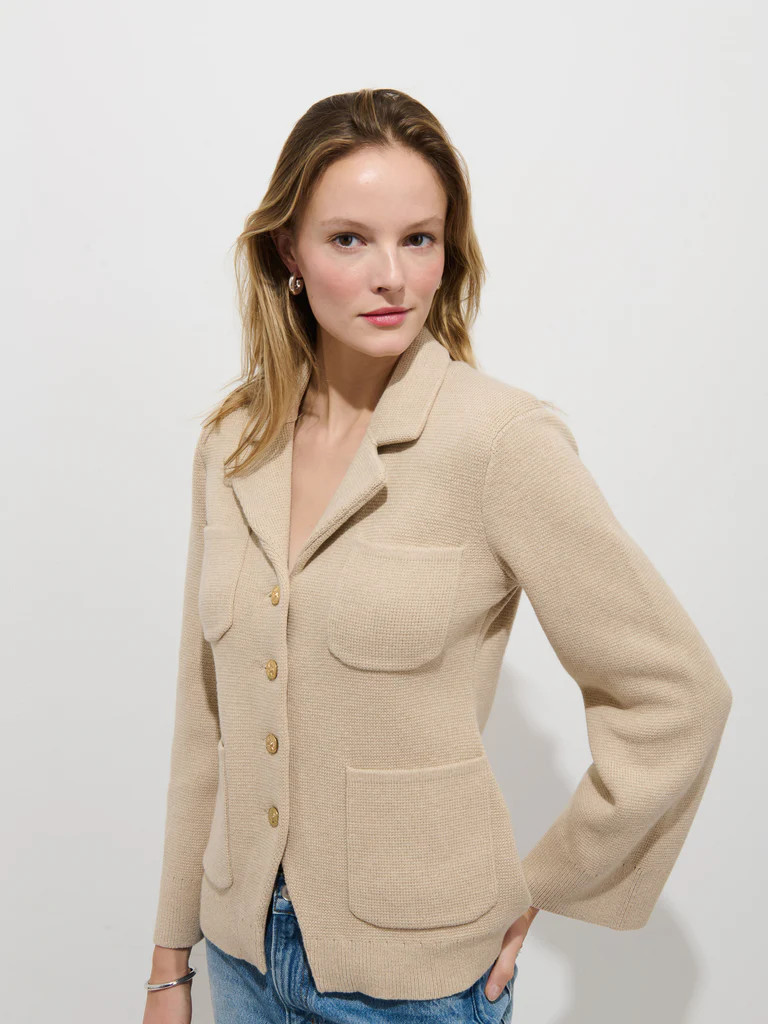 London Sweater Jacket In Cotton Cashmere | Alex Mill
