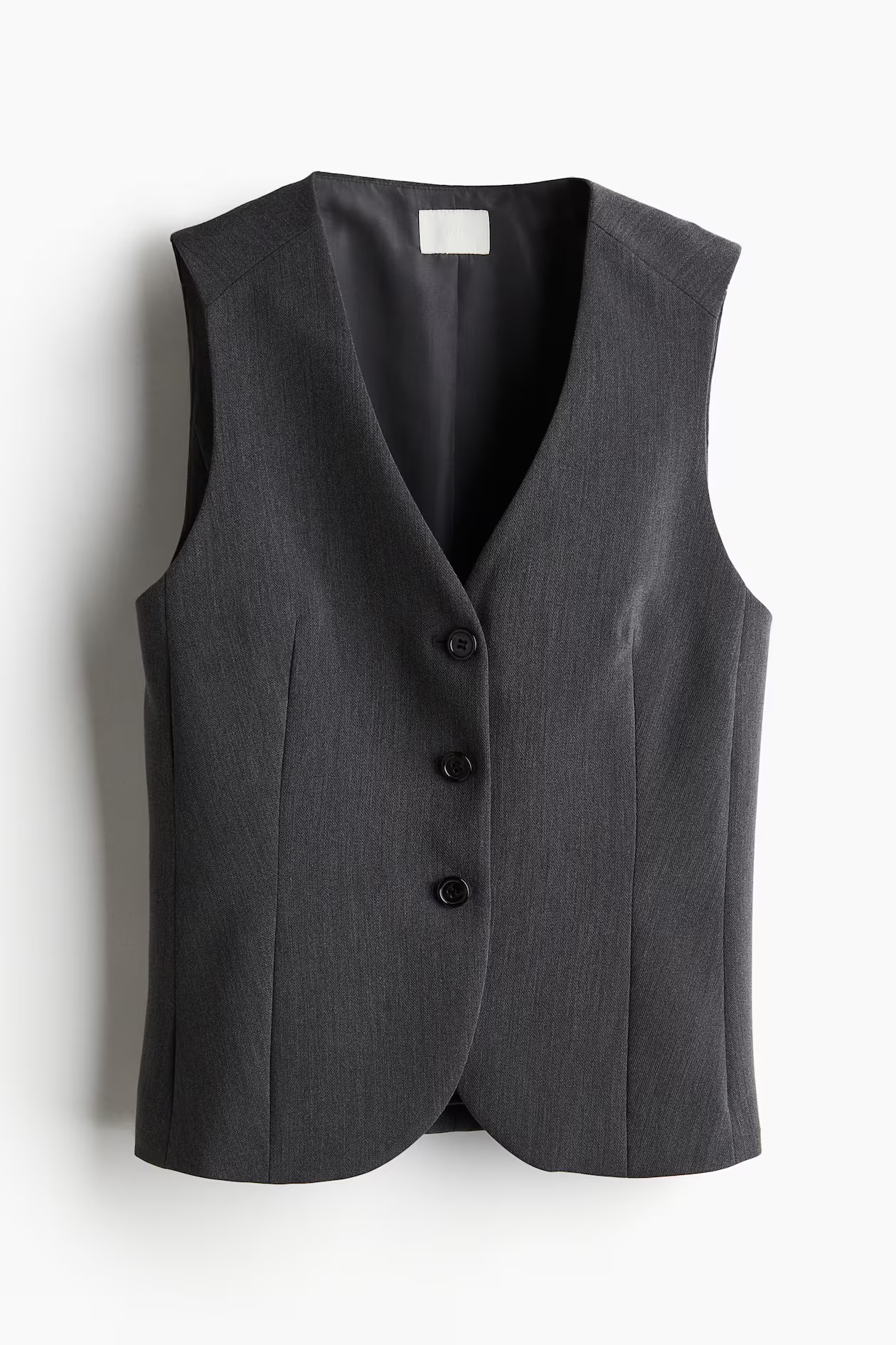 Tailored Suit Vest - Dark gray - Ladies | H&M US | H&M (US + CA)