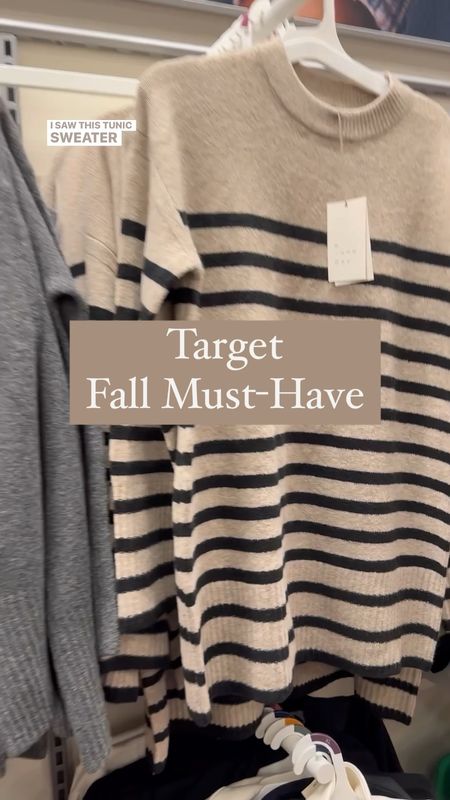 Target tunic sweater fall sweater perfect for so many different looks! Style it casually, dressy or workwear! I am wearing my tts small. 



#LTKSeasonal #LTKfindsunder50 #LTKstyletip