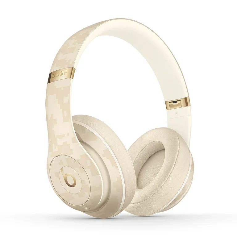 Beats Studio3 Wireless Noise Cancelling Headphones - Beats Camo Collection - Sand Dune | Walmart (US)