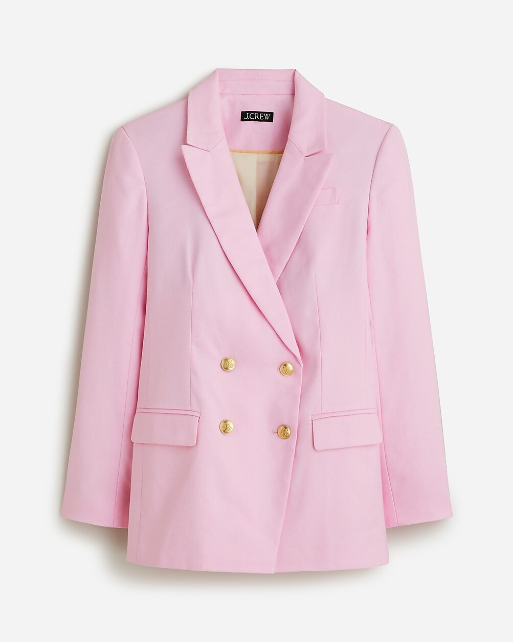 new color5.0(12 REVIEWS)Greta blazer in stretch linen blend$209.50$248.00 (16% Off)BubblegumClass... | J. Crew US