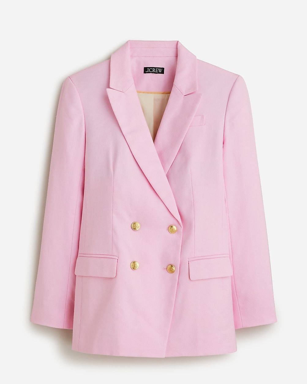 new color5.0(2 REVIEWS)Petite Greta blazer in stretch linen blend$209.50$248.00 (16% Off)Bubblegu... | J.Crew US