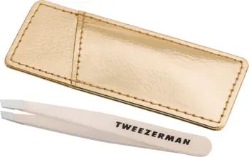 TWEEZERMAN Stardust Mini Slant Tweezer with Case | Nordstrom | Nordstrom