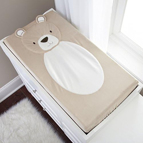 Levtex Home Baby Changing Pad Cover, Brown Bear | Amazon (US)