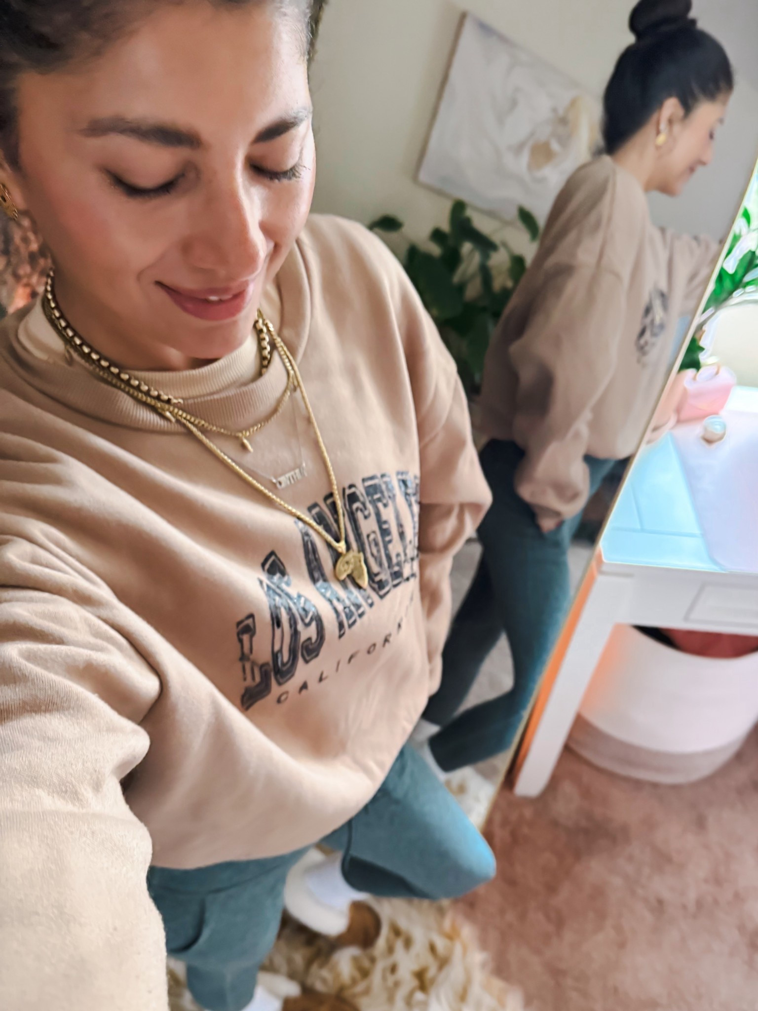 Rainy day, but make it stylish! ☔️ Cozying up in a chic casual look—layered up with a soft pullover, joggers, sneakers, and belt bag.  Linked everything for you! #RainyDayStyle #CasualChic

rainy day outfit, casual style, cozy fashion, layered look, spring outfit, weatherproof fashion, stylish comfort, everyday essentials, street style, trench coat, waterproof boots, Redondo Beach, Los Angeles, California, beach life, travel outfit


#LTKmomlife #LTKootd #LTKOver40