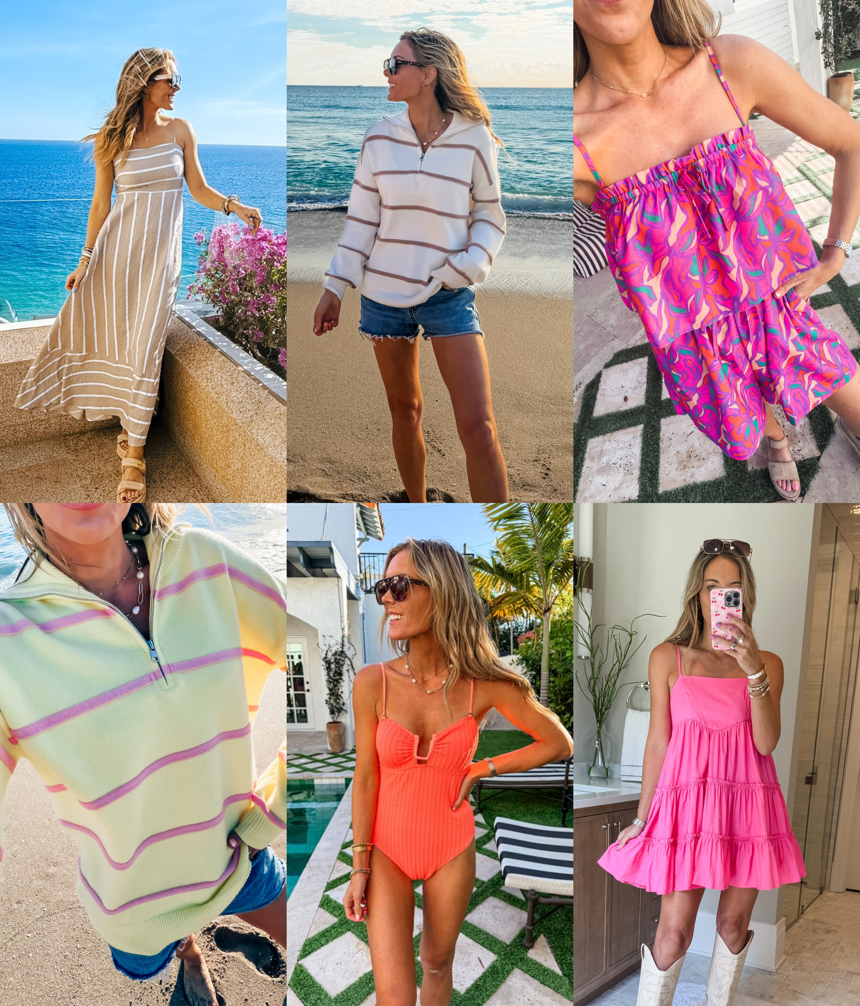 6 days of beach outfits 🌊👙☀️🩷💜

#LTKstorytime #LTKSwim #LTKSeasonal