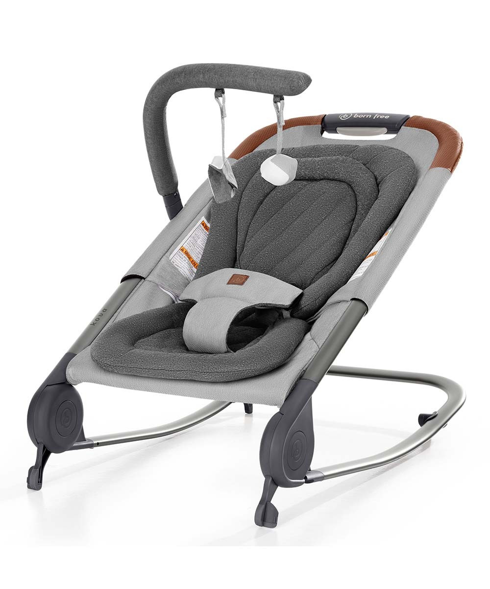 Born Free Bouncers Gray - Gray Kova Bouncer | Zulily