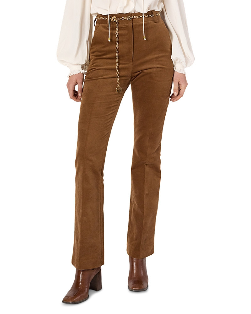 Gerard Darel Charlie High Rise Flare Leg Jeans in Caramel | Bloomingdale's (US)