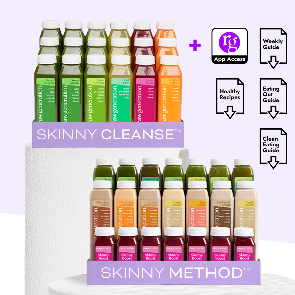 Skinny Cleanse\u00ae + Skinny Method\u2122 Bundle | Raw Generation | Raw Generation (US)