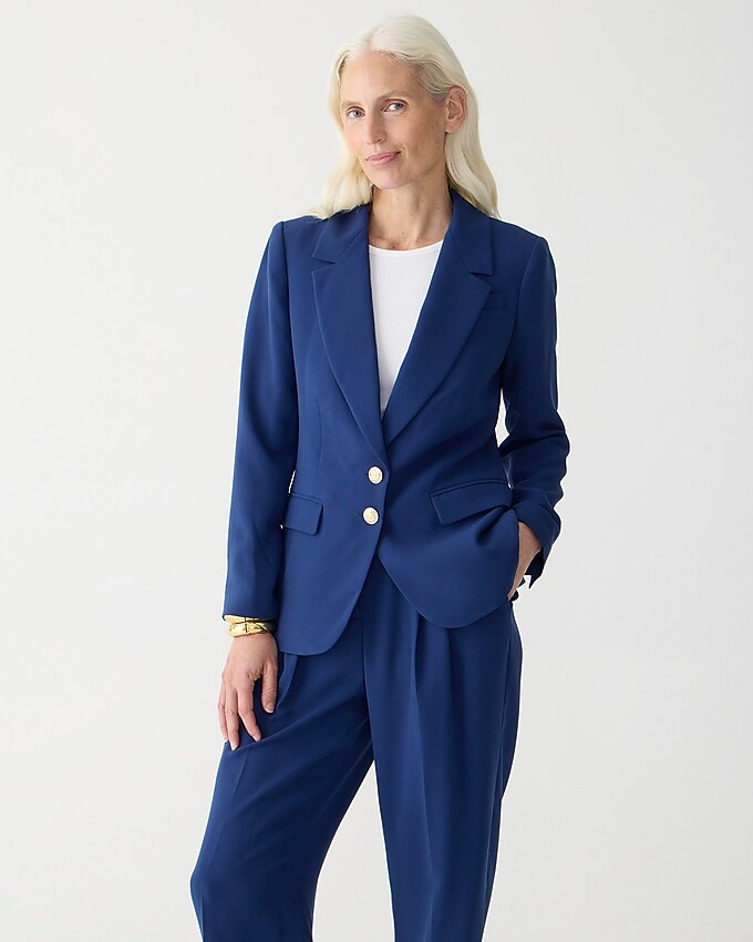 Willa blazer in city crepe | J. Crew US