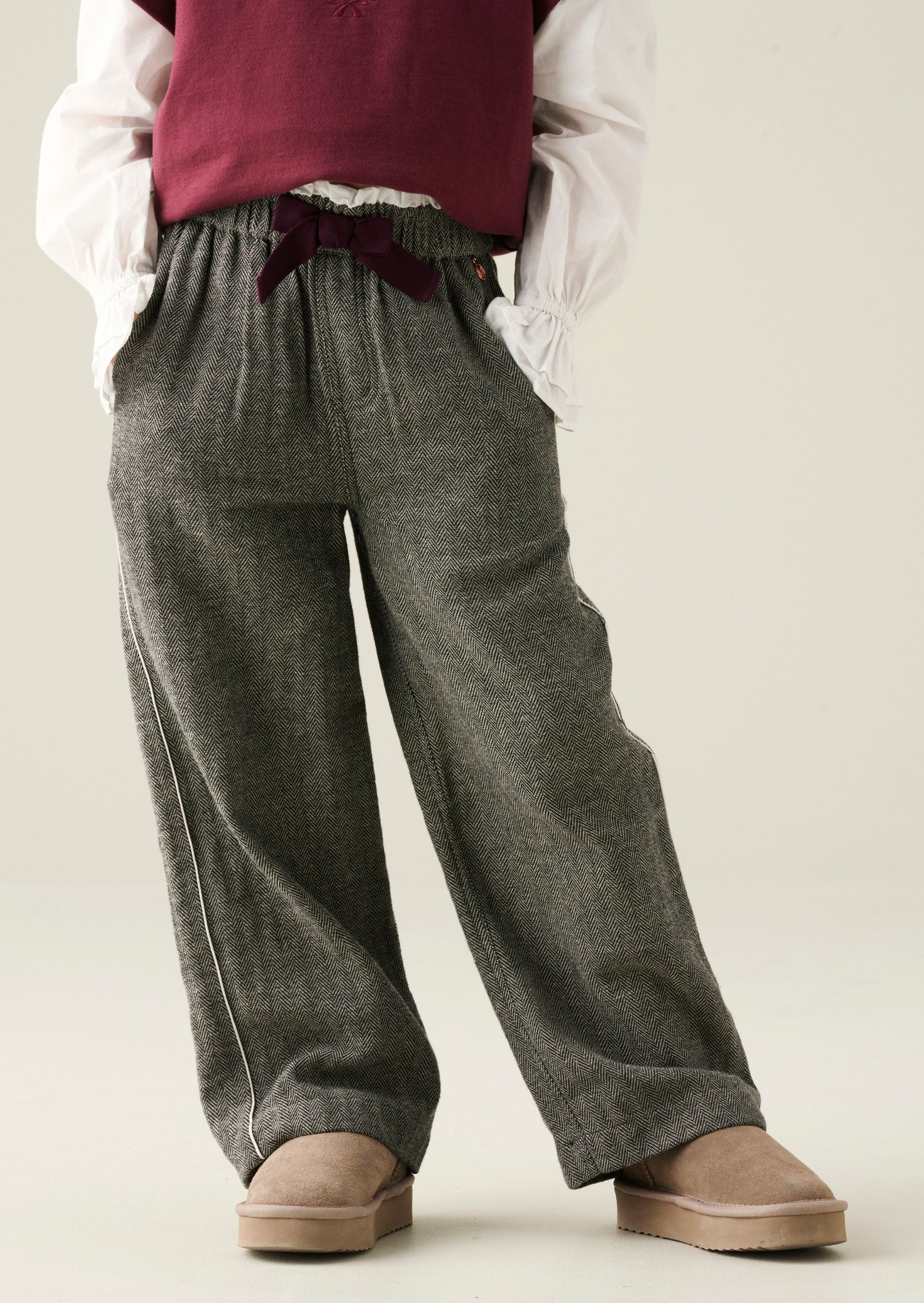 Faith Heritage Wide Leg Trouser | Angel and Rocket